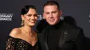 Penyanyi Jessie J dan aktor Channing Tatum menghadiri Pre-Grammy Gala dan acara penghormatan untuk ikon industri musik di Beverly Hills, California, Minggu (25/1/2020). Dua bulan setelah putus, kini Jessie J dan Channing Tatum kembali memamerkan kemesraan di red carpet. (Mark Von Holden/Invision/AP)