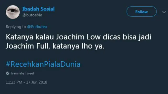 Mulai dari analisis pertandingan yang serius sampai gojekan-gojekan, semua menjadi bahasan warganet di media sosial.