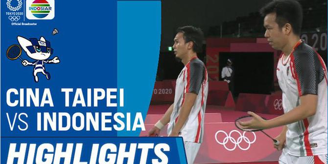 VIDEO: Wakil Chinese Taipei Menang Mudah atas Mohammad Ahsan / Hendra Setiawan di Semifinal Olimpiade Tokyo 2020