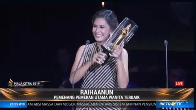 Raihaanun (Screenshot Metro TV)