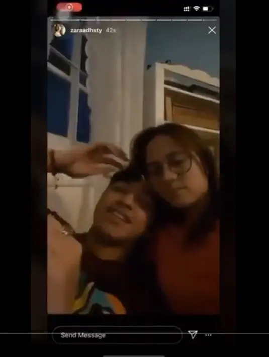 Diduga Adhisty Zara dan Zaki Pohan (Twitter)