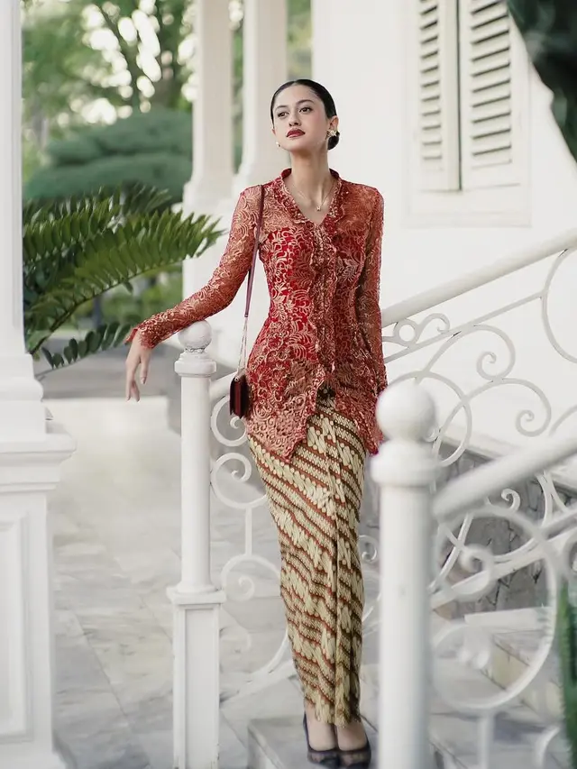 Asila Maisa saat Dampingi sang Ayah, Ramzi di Upacara Kemerdekaan ke-80 di Cianjur. [@therealasilamaisa]