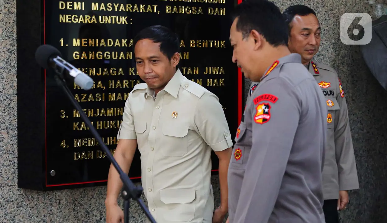 Pertemuan membahas koordinasi penegakan hukum terkait kehutanan sebagai tindak lanjut arahan Presiden Prabowo Subianto. (Liputan6.com/Angga Yuniar)