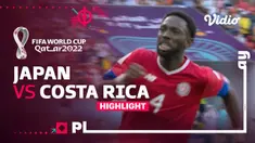 Berita video highlights Piala Dunia 2022 pertandingan antara Jepang melawan Kosta Rika di Ahmad bin Ali Stadium pada matchday kedua Grup E Piala Dunia 2022, Minggu (27/11/2022) sore WIB.