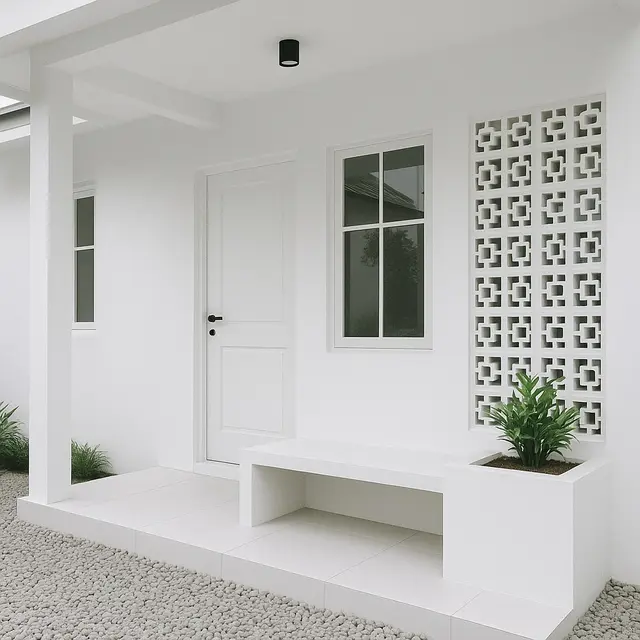 Inspirasi Teras Rumah Sederhana tapi Elegan untuk Hunian Modern (Foto: ChatGPT)