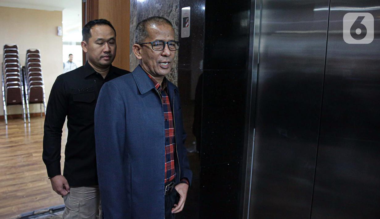 Sebelumnya, MKMK telah memeriksa Ketua MK Anwar Usman terkait laporan dugaan melanggar etik pada Selasa (31/10). Pemeriksaan tersebut digelar secara tertutup. (Liputan6.com/Faizal Fanani)
