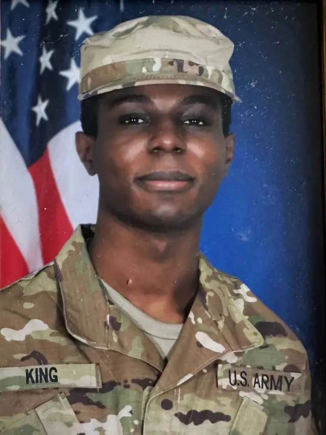 Travis King, tentara Amerika Serikat (AS) yang masuk ke wilayah Korea Utara lewat Korea Selatan. (Twitter/@SpriterTeam)