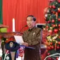 Jokowi hadiri perayaan Natal nasional di Minahasa (Ahmad Romadoni/Liputan6.com)