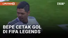 Jadi Wakil Indonesia, Bepe Fun Football Bareng Legenda