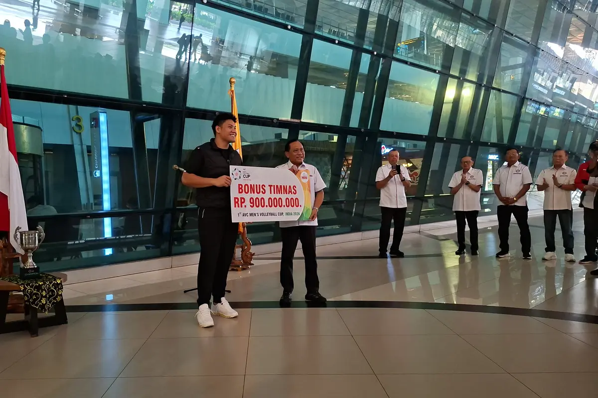 Menangkan AVC Men's Volleyball Cup 2026, Timnas Voli Putera Indonesia Diguyur Rp 900 Juta oleh PBVSI