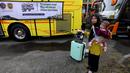 Kementerian Perhubungan hari ini, Kamis (27/3/2025), memberangkatkan sekitar 1.500 peserta mudik gratis Lebaran 2025. (merdeka.com/Arie Basuki)