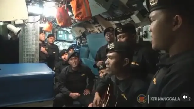 Viral Momen Diduga Awak KRI Nanggala 402 Nyanyi Lagu Sampai Jumpa, Bak Salam Perpisahan