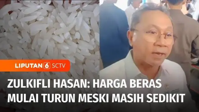 Presiden Jokowi menyebut dari semua kebutuhan pokok saat ini sudah turun dan hanya harga beras yang masih tinggi. Sementara Menteri Perdagangan, Zulkifli Hasan menyebut meskipun masih sedikit, harga beras sudah mulai turun.