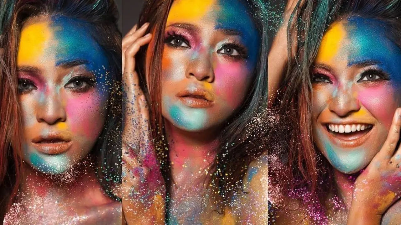 Gaya Marshanda Pemotretan Bertema Artsy