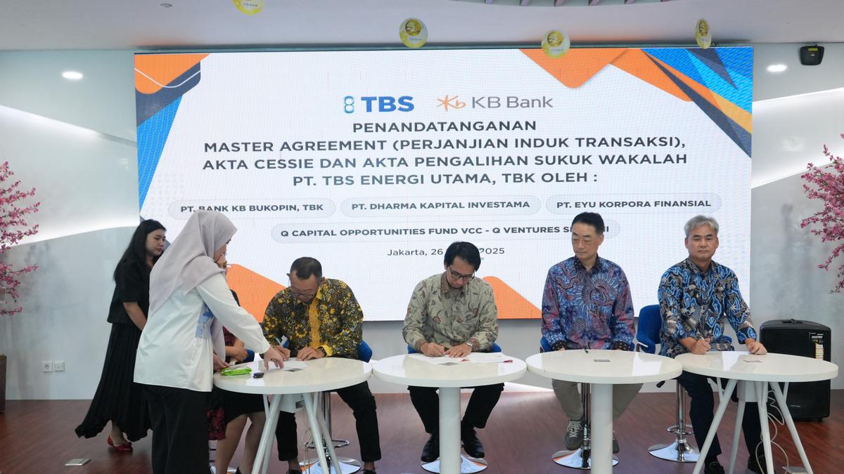 Optimalisasi Kualitas Aset, KB Bank Transaksi Sukuk dengan PT TBS Energi Utama