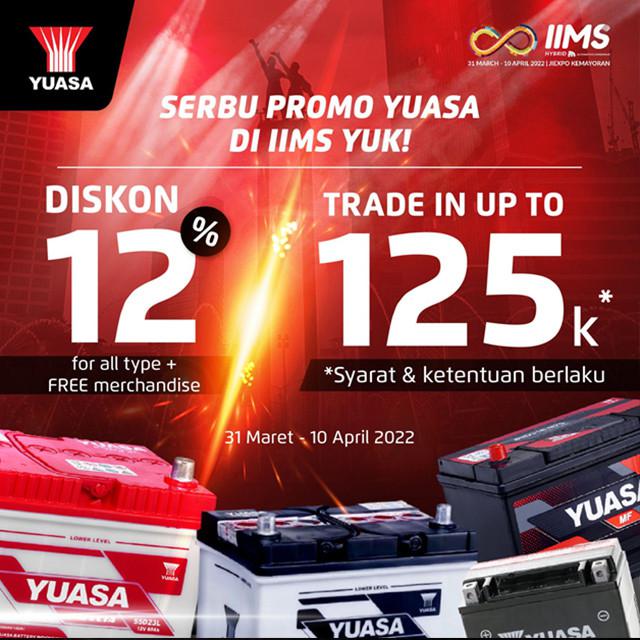 Lets Rock Your Battery Bersama Yuasa di IIMS Hybrid 2022