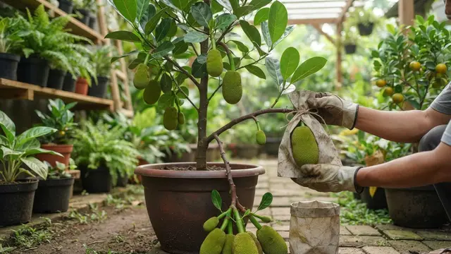 Cara Membuat Pohon Nangka Pendek Tapi Cepat Berbuah