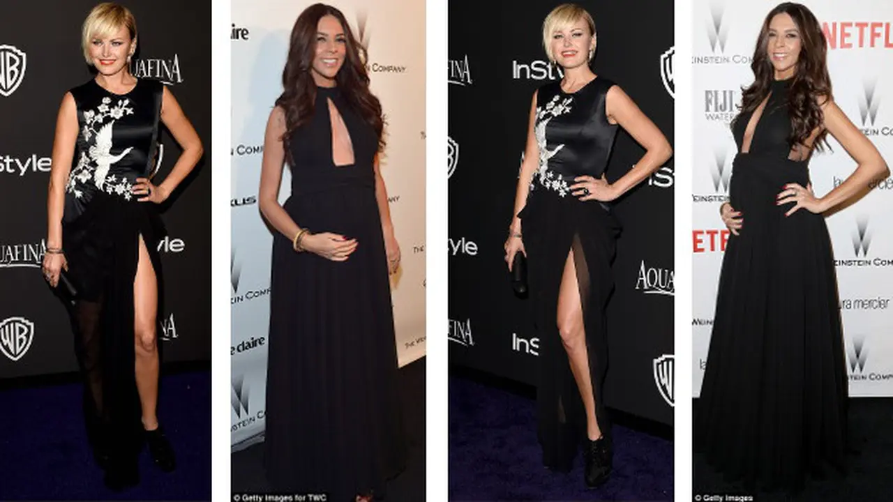 Malin Akerman & Terri Seymour Golden Globe 2015 in Yosep Sinudarsono