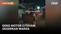Geng Motor Citayam Gegerkan Warga