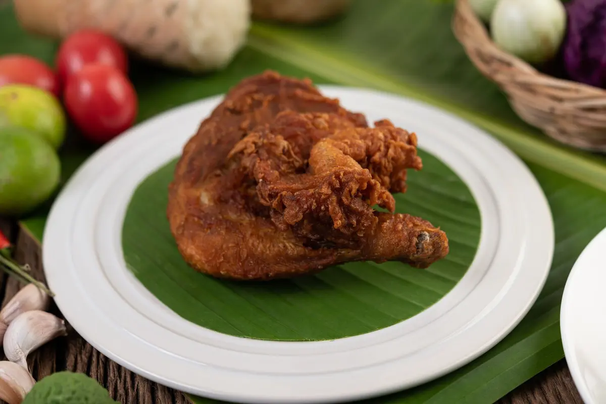 pecel ayam