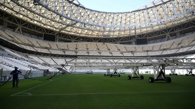 FOTO: Kemegahan Lusail Stadium, Tuan Rumah Final Piala Dunia 2022