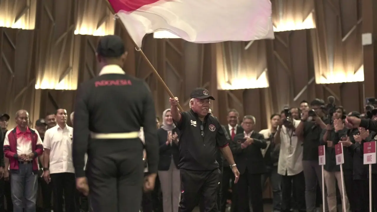 Basuki Hadimuljono - Pengukuhan Tim Indonesia Asian Games 2022.