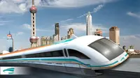 30 Km dalam 8 Menit, Sensasi 'Melayang' di Kereta Maglev Shanghai