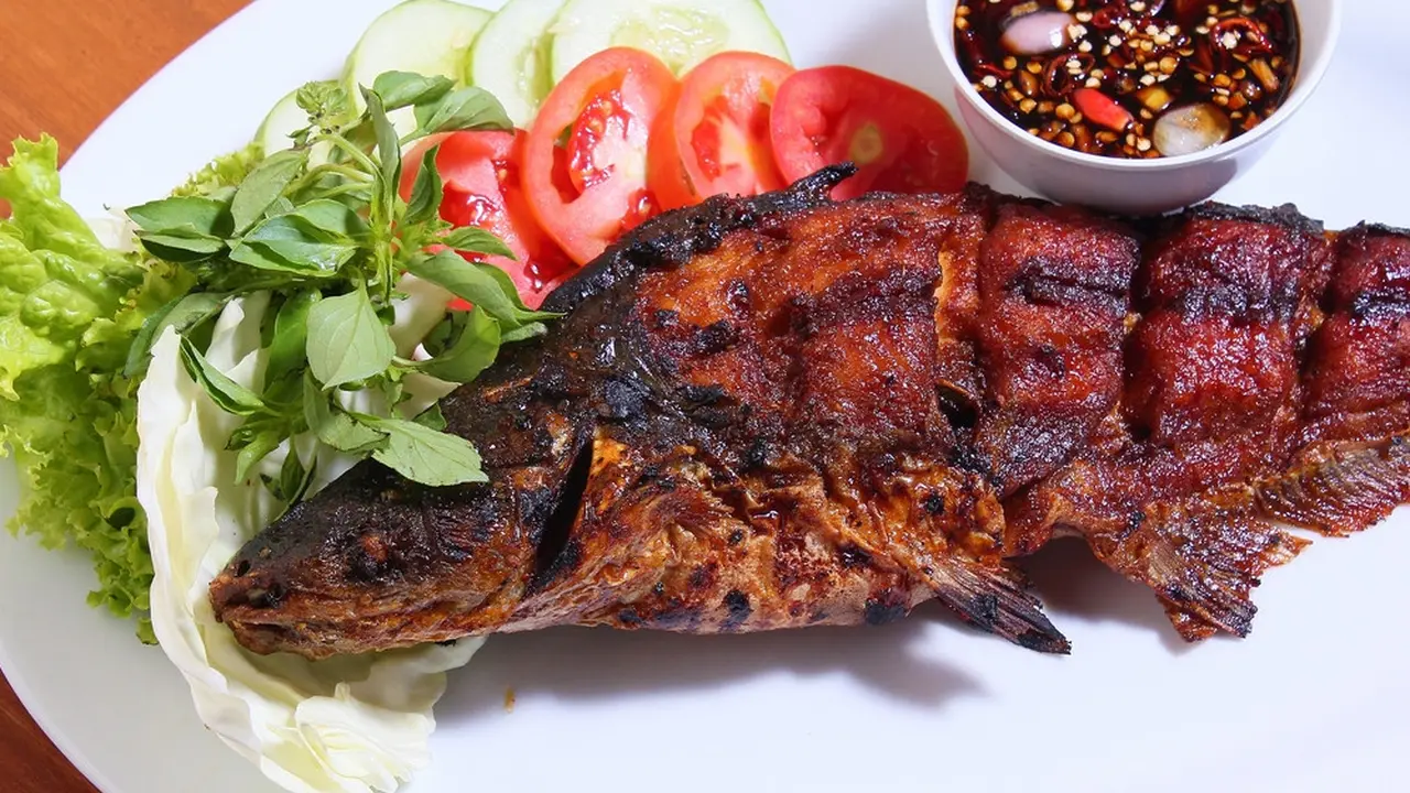 lele patin bakar panggang