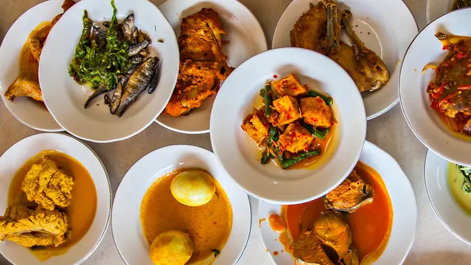 Ilustrasi Masakan Padang