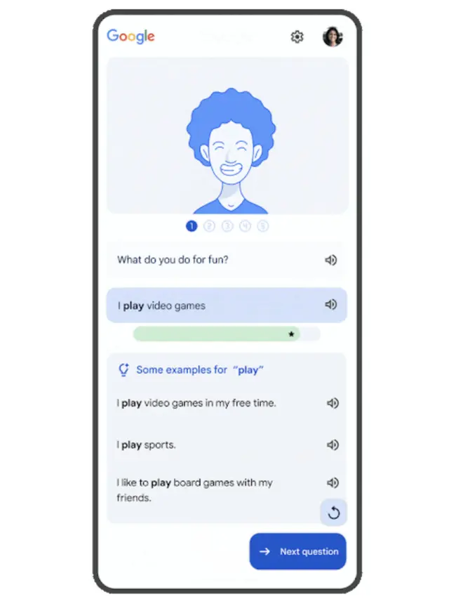 Google Search kini menghadirkan fitur belajar bicara bahasa Inggris (Google)