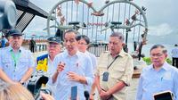 Presiden Jokowi meninjau Kawasan Wisata Bunaken Sulawesi Utara, Jumat (20/1/2023). (Foto: Laily Rachev - Biro Pers Sekretariat Presiden)