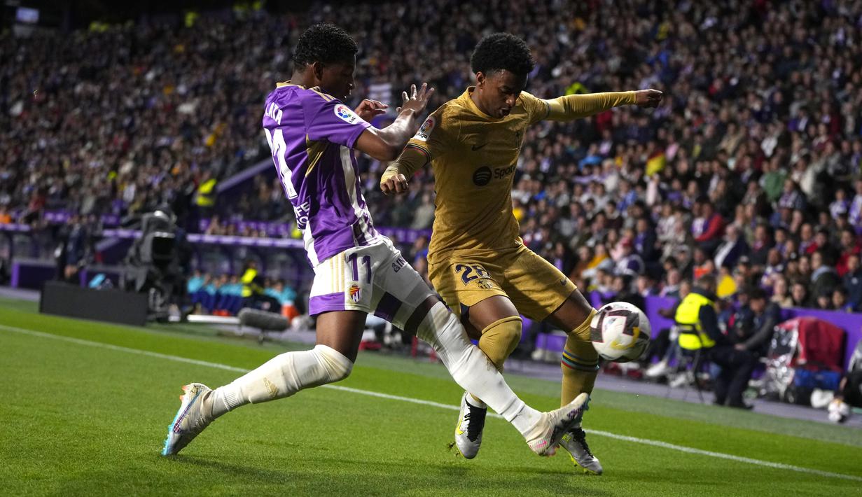 Valladolid masih hanya berjarak tiga angka dari Getafe di peringkat ke-18. (AP Photo/Manu Fernandez)