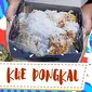 Sensasi gurih buah kelapa dan manisnya gula aren dalam kue dongkal berpadu dalam menu jajanan legendaris khas Betawi. (Foto: Kokiku Tv)