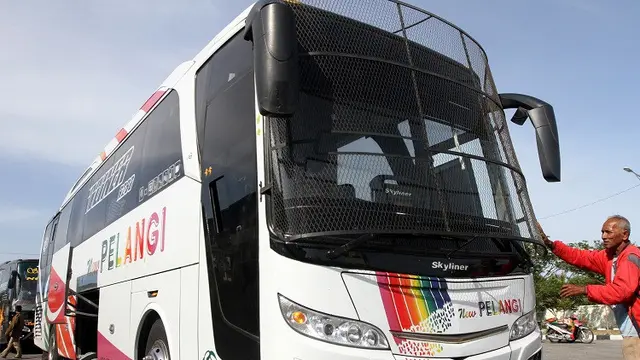Bus Bertameng di Sumatera