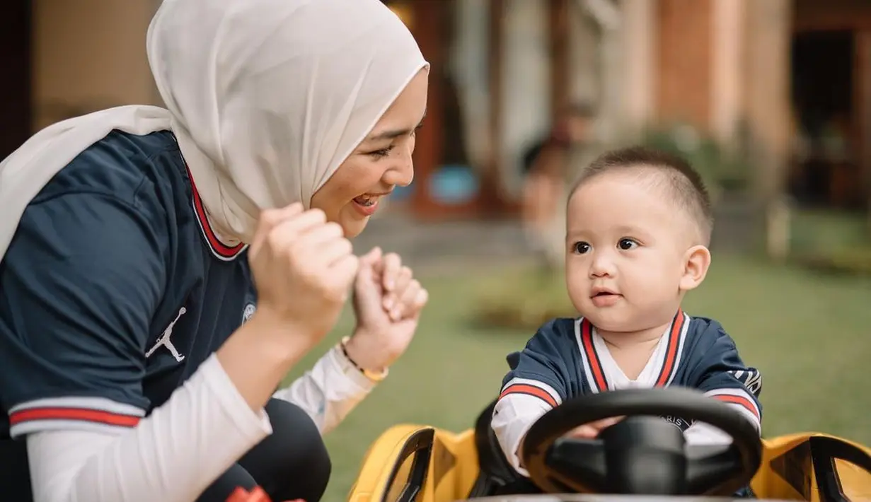 Ultah baby Athar Anak Rizky Aditya dan Citra Kirana (Instagram/citraciki)