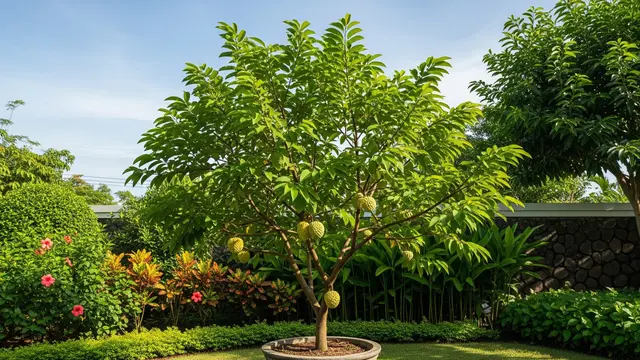 Tanaman Buah yang Tetap Berbuah Meski Ditanam di Pot Semen (AI)