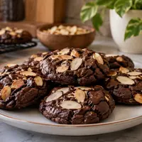 Brownies Almond Cookies (AI Generated)