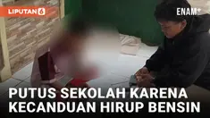 Kecanduan Hirup Bensin, Bocah SD Terpaksa Putus Sekolah