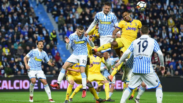 FOTO: Juventus Gagal Raih 3 Poin di Markas SPAL