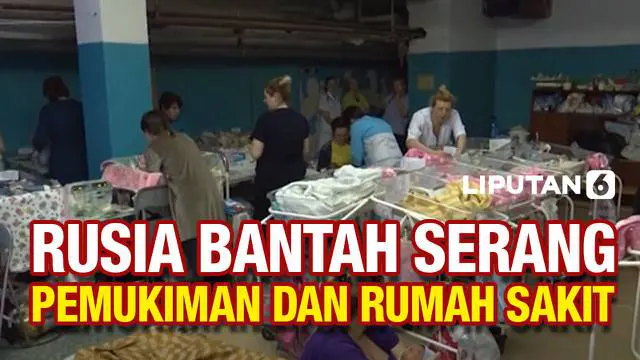VIDEO: Bangsal Bersalin dipindahkan ke Tempat Perlindungan Bom di Kharkiv