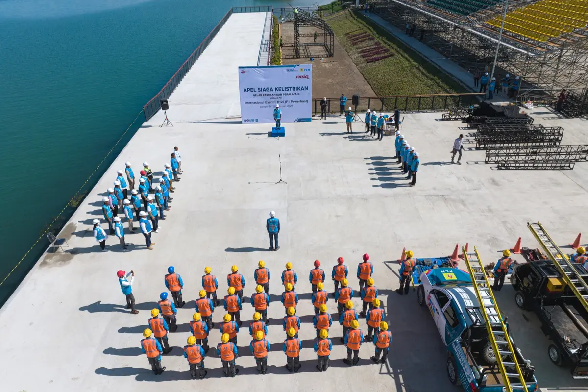 PT PLN (Persero) memastikan kelistrikan untuk menyukseskan kejuaraan dunia balap perahu super cepat F1 Powerboat (F1H2O) telah siap digunakan