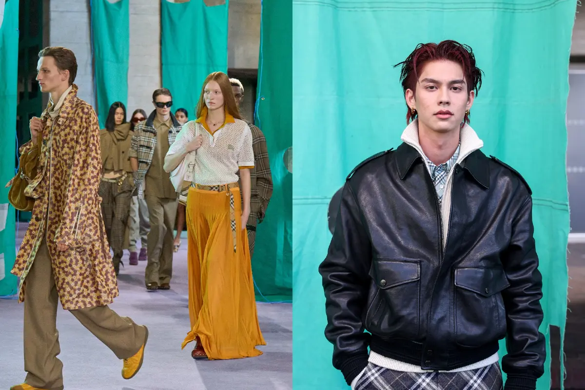 Parade Busana Seleb Hadiri Burberry Summer 2025 di London Fashion Week, dari Lila Moss hingga Bright Vachiwrait