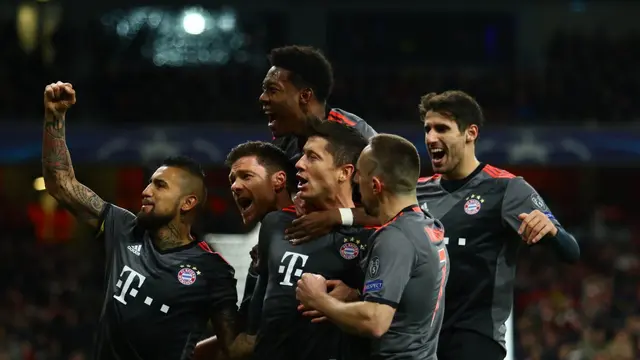 Arsenal vs Bayern Muenchen (fcbayern.com)