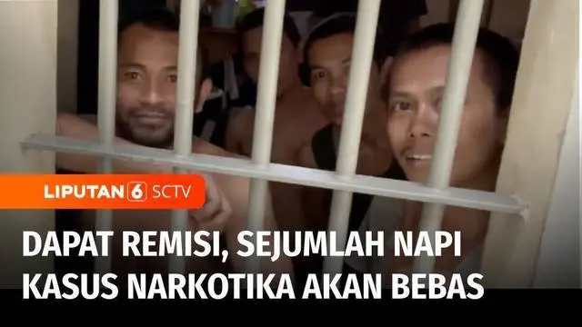 VIDEO: Ribuan Narapidana di Lapas Narkotika Cipinang Dapat Remisi di HUT RI