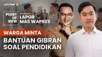 Video Bisa Mengadu Gratis Lewat Program Lapor Mas Wapres, Gibran Rakabuming Terima Aduan Soal Pendidikan 27 Sep 2026
