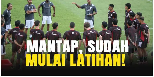 VIDEO: Latihan Perdana Timnas Indonesia Dimulai! Siapa Saja yang Belum Hadir?