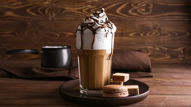 susu kopi whipped cream