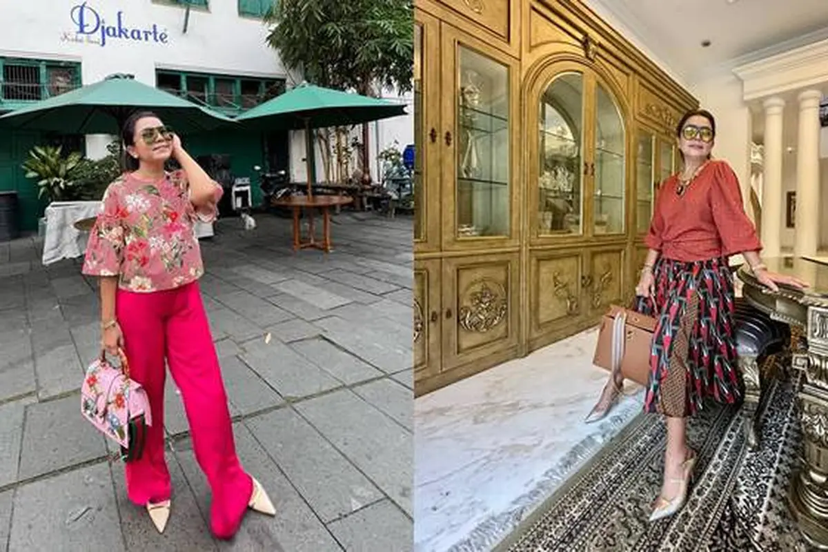 7 Potret Gaya Mayangsari Tampil Stylish dengan Tas Mewahnya, Nuansanya Senada