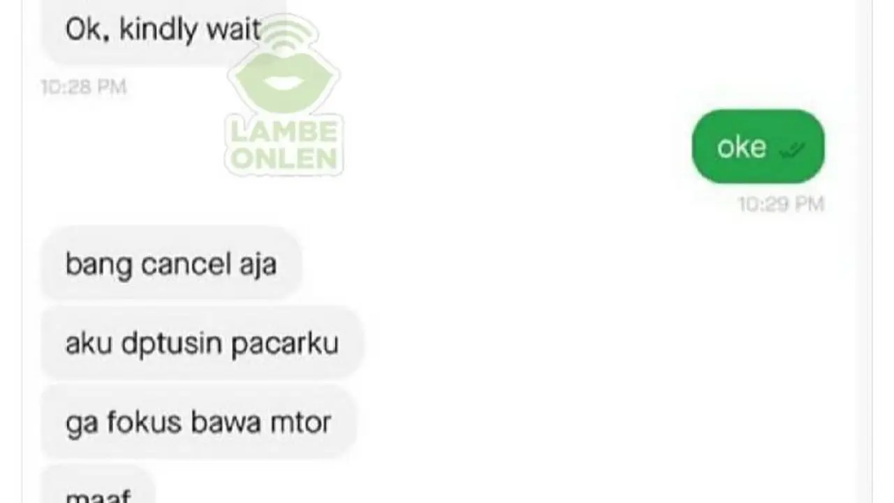 Kocak, 6 Momen Saat Driver Ojol Kurang Fokus