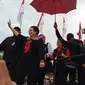 Ketua Umum PDIP Megawati Soekarnoputri menghadiri kampanye akbar pasangan calon presiden dan wakil presiden nomor urut 3, Ganjar Pranowo-Mahfud MD. (Merdeka).